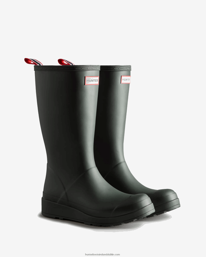 Women Hunter Play Tall Rain Boots Arctic Moss Green 68TN2X96