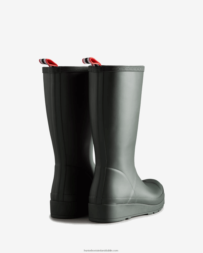 Women Hunter Play Tall Rain Boots Arctic Moss Green 68TN2X96