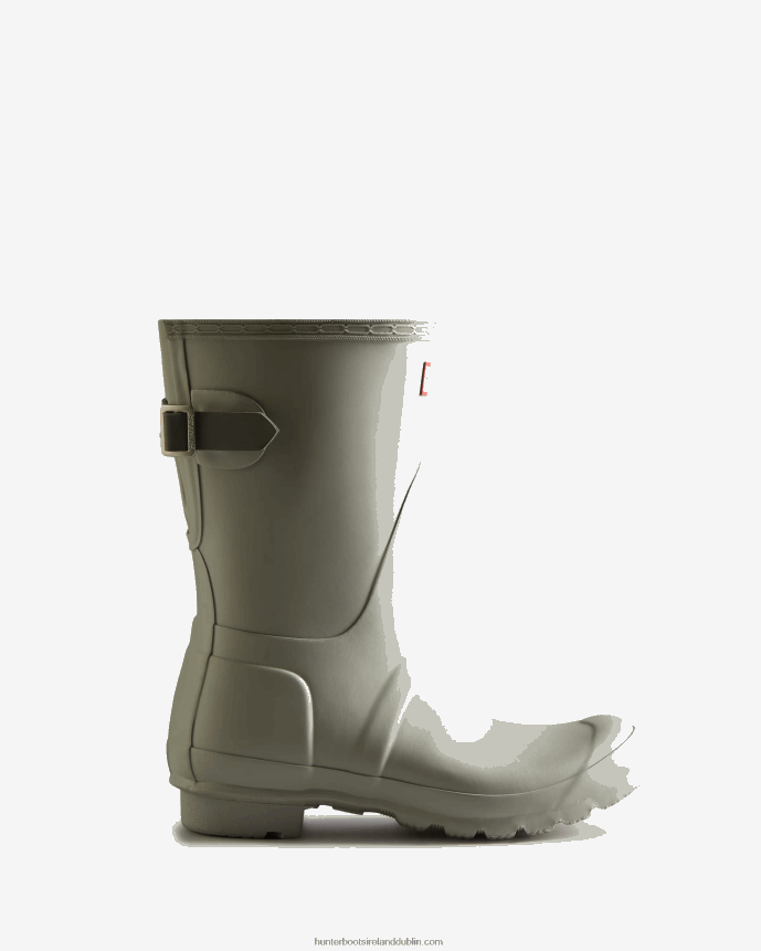 Women Hunter Short Back Adjustable Rain Boots Ice Grey/Urban Grey 68TN2X173