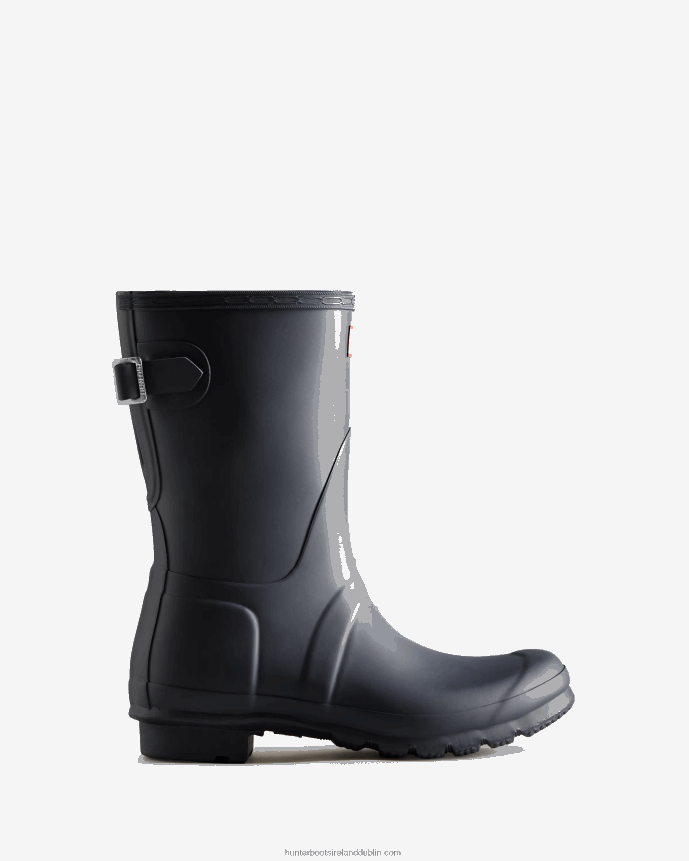 Women Hunter Short Back Adjustable Rain Boots Navy 68TN2X24