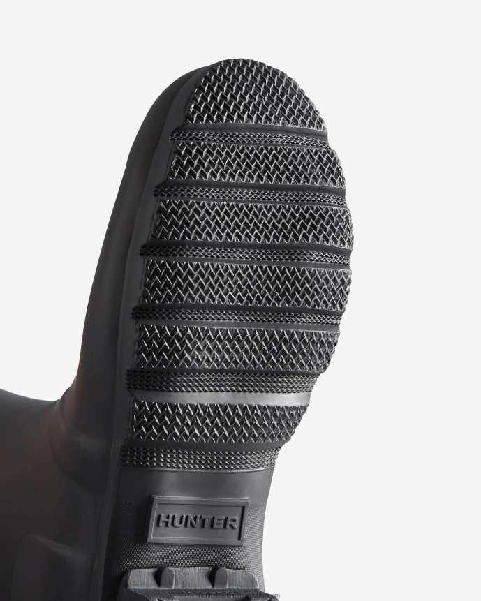 Women Hunter Tall Back Adjustable Rain Boots Slate Grey 68TN2X188