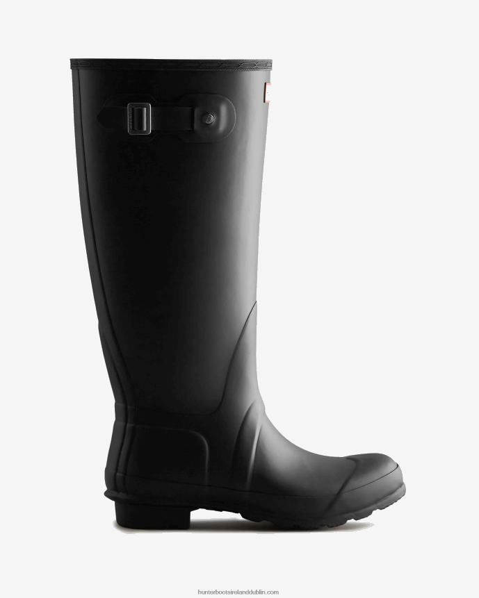 Women Hunter Tall Wide Fit Rain Boots Black 68TN2X120
