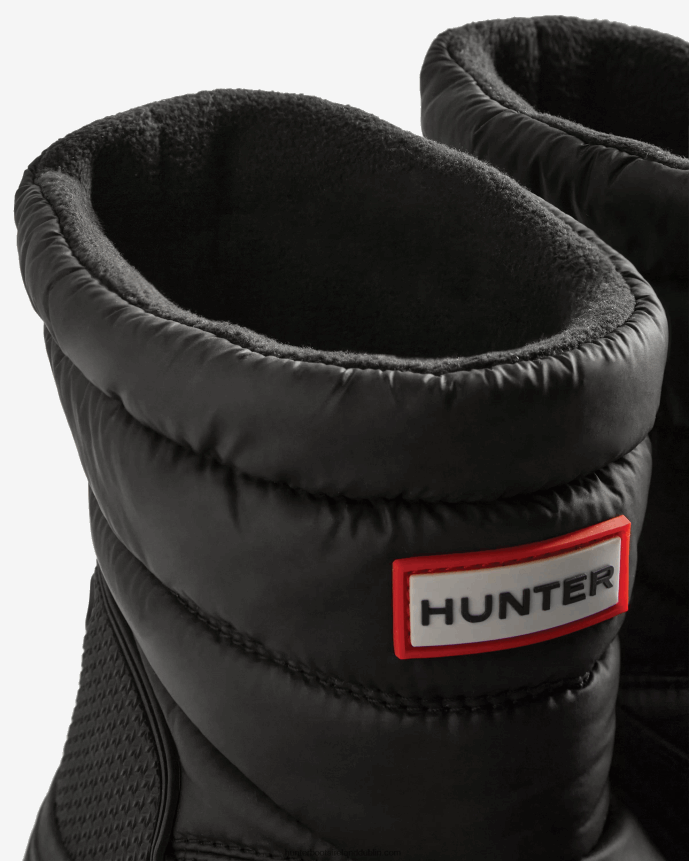 Women Hunter Intrepid Insulated Short Snow Boots Black 68TN2X121