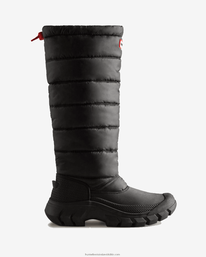 Women Hunter Intrepid Insulated Tall Snow Boots Black 68TN2X122