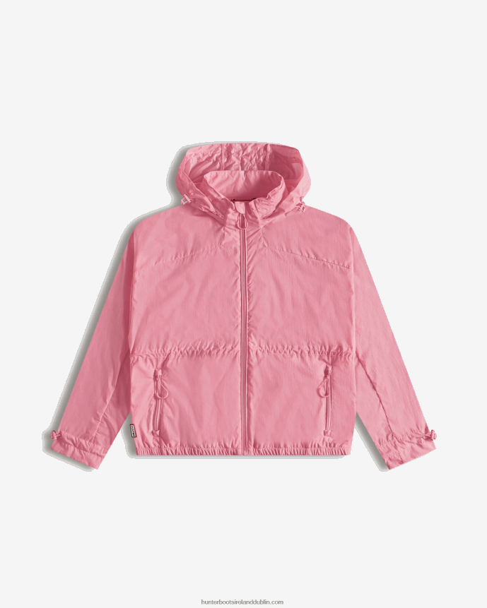 Women Hunter Travel Recycled Nylon Shell Jacket Pink Fizz 68TN2X343