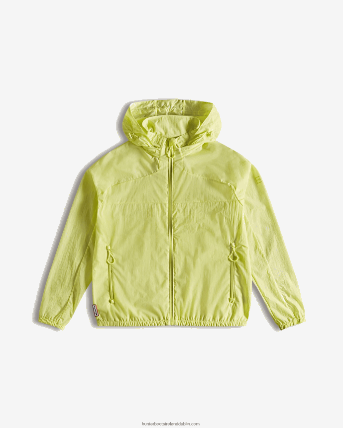 Women Hunter Travel Recycled Nylon Shell Jacket Zesty Yellow 68TN2X345