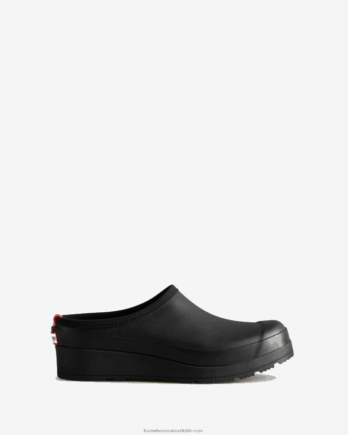 Women Hunter Play Clogs Black 68TN2X143