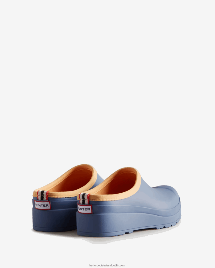 Women Hunter Play Clogs Stornaway Blue/Summit Rise Peach 68TN2X144