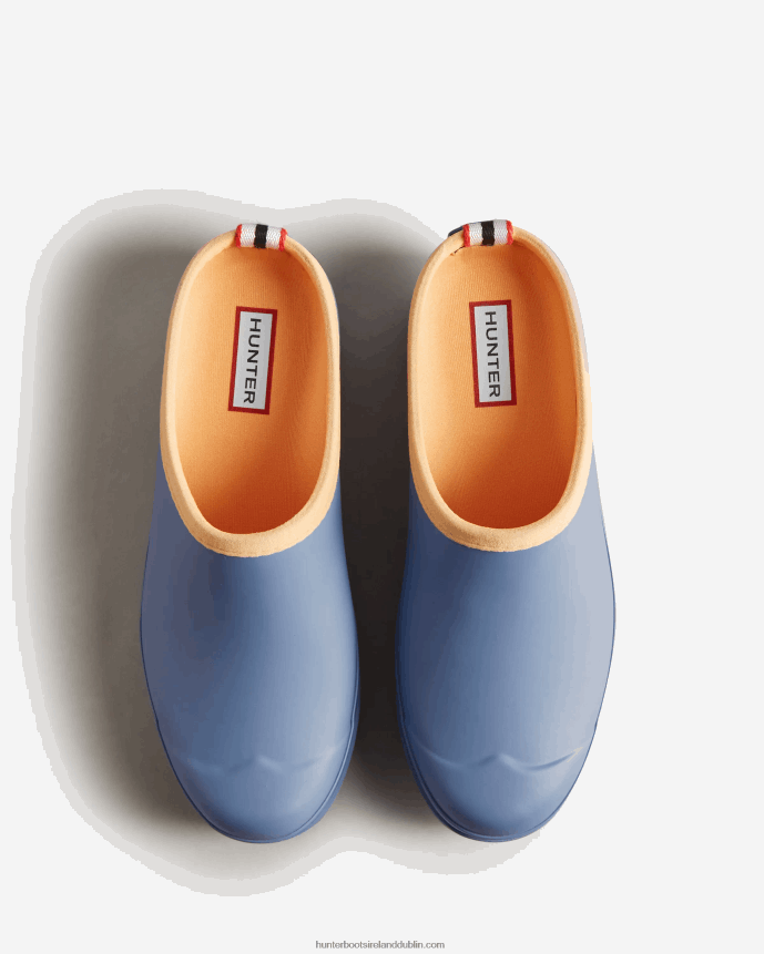 Women Hunter Play Clogs Stornaway Blue/Summit Rise Peach 68TN2X144