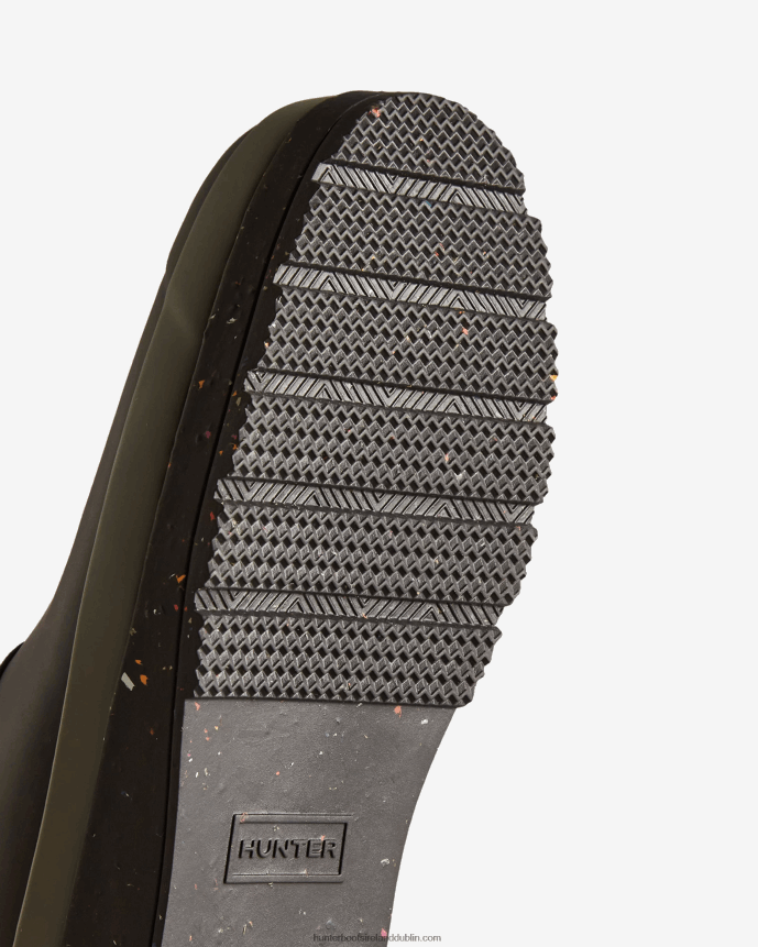 Women Hunter Play Speckle Sole Clogs Black/Urban Grey 68TN2X267