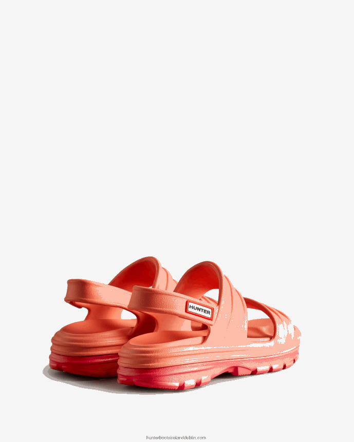 Women Hunter BLOOM Sandal Sun-Cup Orange/Rowan Pink 68TN2X200