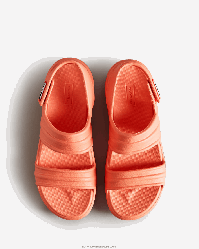 Women Hunter BLOOM Sandal Sun-Cup Orange/Rowan Pink 68TN2X200