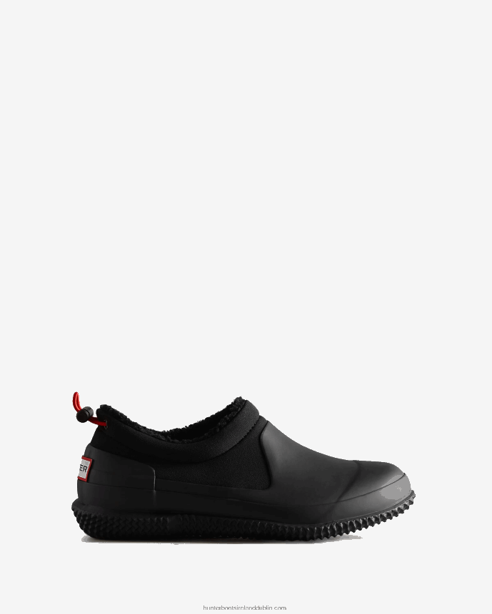 Women Hunter Insulated Vegan Shearling Shoe Black 68TN2X291