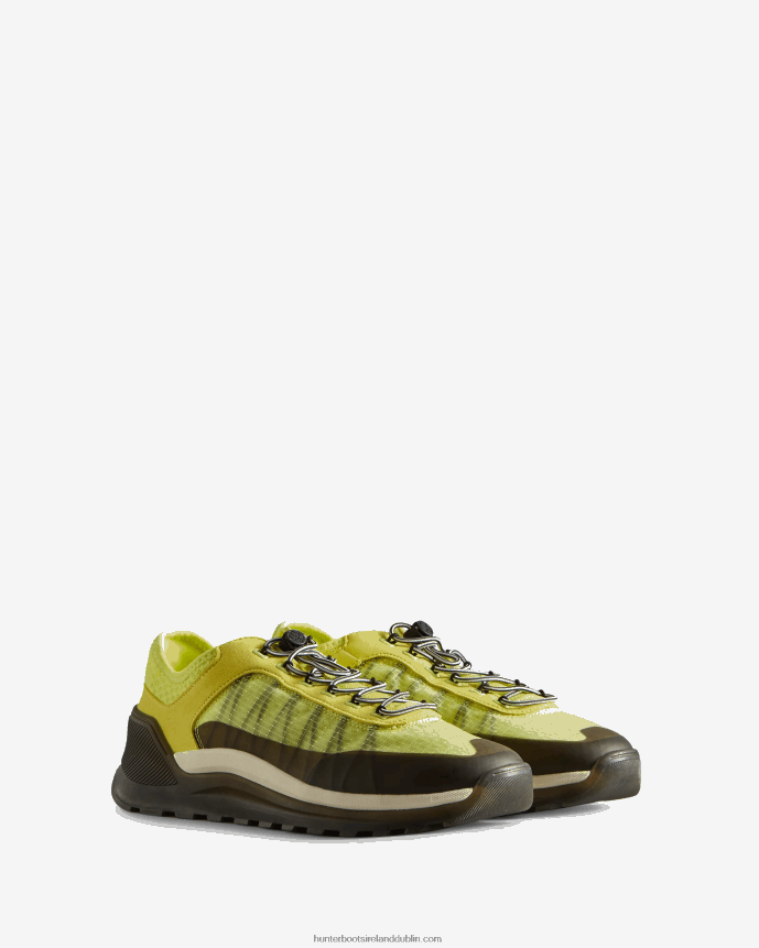 Women Hunter Travel Sneaker Zesty Yellow/Shaded White/Black 68TN2X115